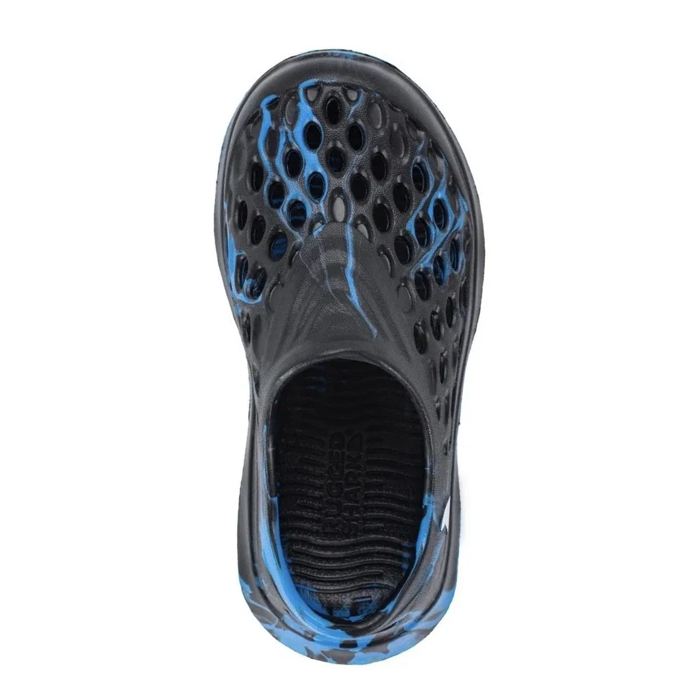 Rugged Shark-Toddler-Size 12-Slip on-Water‎ Sneakers-Blue-Black-NWT